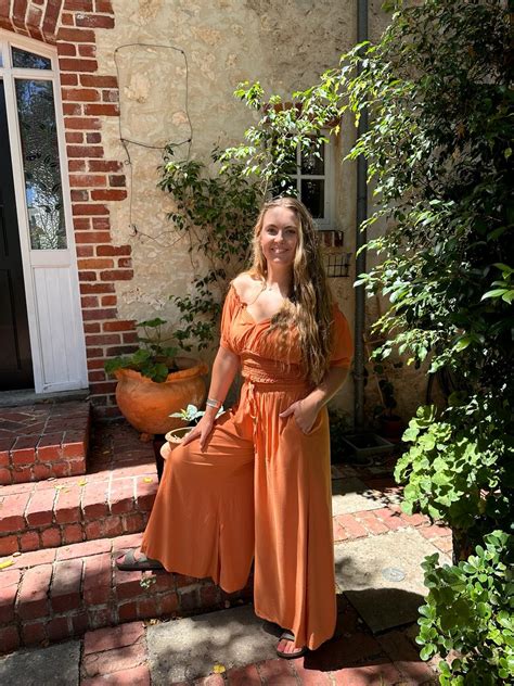 PANT TIA WIDE LEG CINNAMON Naked Gypsy