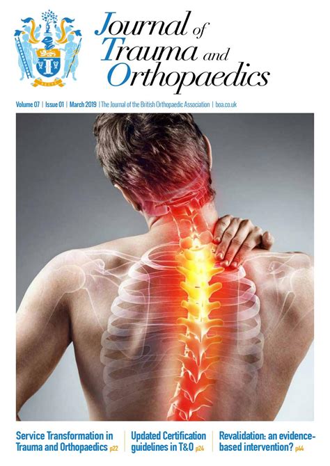 Journal Of Trauma Orthopaedics Vol 7 Iss 1 By British Orthopaedic