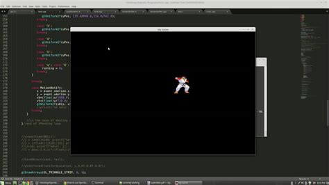 A Simple Opengl 2d Graphics Game Engine In The Making Youtube