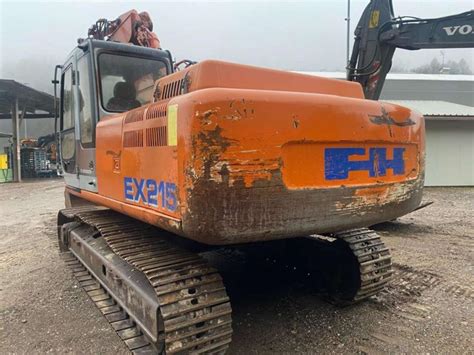 Fiat Hitachi Ex215 Escavatore Cingolato In Vendita Da Omeco Spa