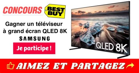 Gagner Un T L Viseur Grand Cran Qled K De Samsung Offert Par Best Buy