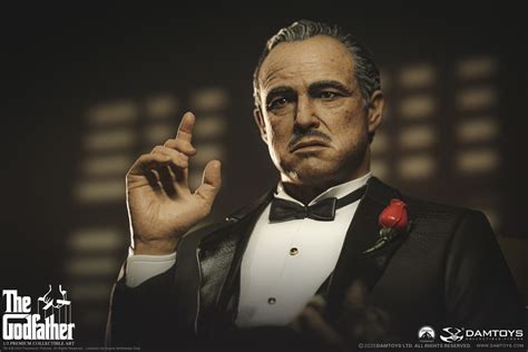 The Godfather - Don Vito Corleone Statue by DAMTOYS - The Toyark - News