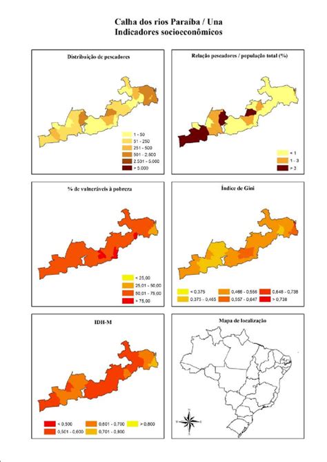 Indicadores Socioecon Micos Dos Munic Pios Brasileiros Em Calha