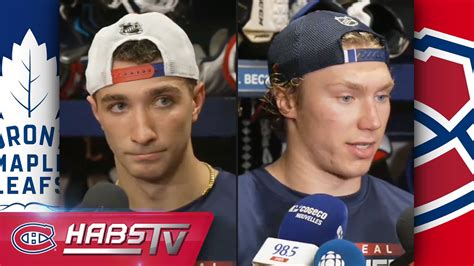 TOR MTL Postgame Media Ops PROSPECT SHOWDOWN YouTube