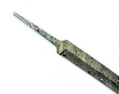 Long Seax Blade Damascus Steel Pera Peris Shop