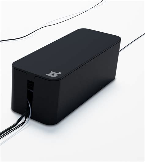 Bluelounge CableBox Cable Management Solution Black At Mighty Ape NZ