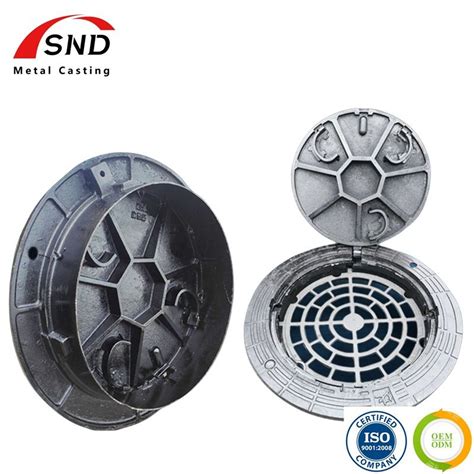 Oem Odm En D Square Round Ductile Iron Water Tank Manhole Cover