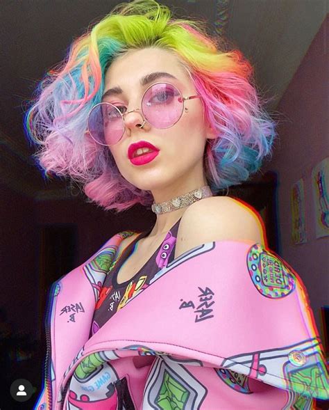 Dyed Hair Inspiration Hair Inspo Pelo Multicolor Photographie Portrait Inspiration Hair