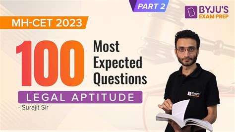 MH CET Law Legal Aptitude MH CET Law 2023 Crash Course MH CET Law