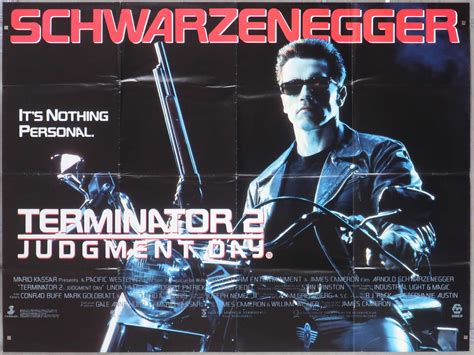 Terminator 2 Original Movie Poster UK quad 40"x30" - Simon.Dwyer - a ...