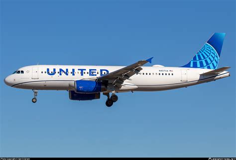 N407UA United Airlines Airbus A320 232 Photo By Gerrit Griem ID