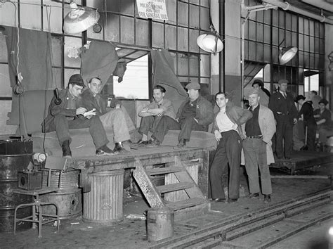 Flint Sit Down Strike, 1937 Photograph by Granger - Fine Art America