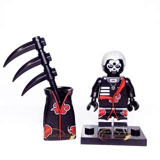 boneco do hidan akatsuki colecionável bloco do montar da akatsuki