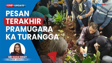 Pesan Terakhir Pramugara Ka Turangga Pada Anaknya Sempat Janji Segera