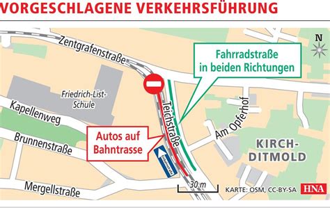 Verkehrsversuch gefordert Straße in Kassel soll zeitweise Radstraße werden