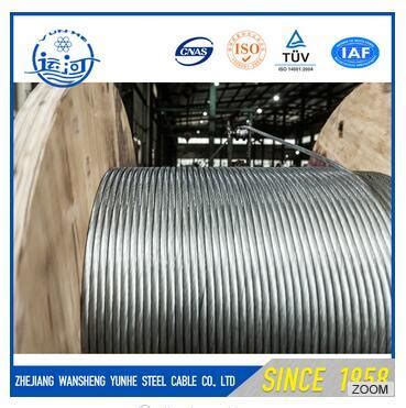 3 8 Inch ASTM A475 Class B Zinc Coating Galv Steel Wire Strand 7 3 05