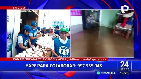 Alimentando Esperanzas Panamericana Televisión y ADRA llevan ayuda a