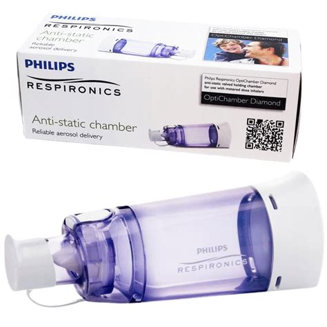 Інгаляційна камера (спейсер) з муштуком Philips Respironics Optichamber ...