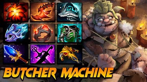 Mega Pudge Butcher Machine Dota Pro Gameplay Watch Learn Youtube