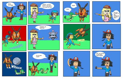 Snivys First Trainer Returns Pages 21 And 22 By Graycomputer On