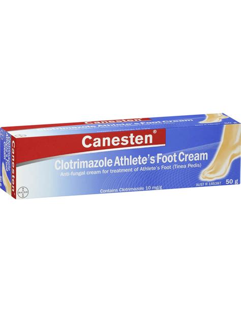 Canesten Athlete's Foot Cream 50g | Ally's Basket - Direct from Aus...