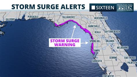 Storm Surge Warnings Issued Along Florida’s Gulf Coast Ahead of ...