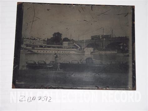 The Paddle Steamer Queen Elizabeth 1895 About To Pass Under Kingston