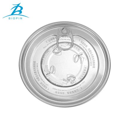 Biopin Aluminum Eoe Full Aperture End 300 73mm Easy Open Lid China