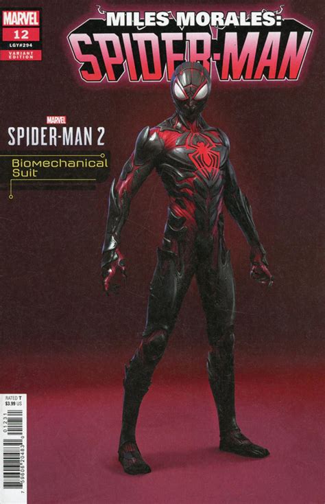 Miles Morales Spider-Man #12 Biomechanical Suit Marvel's Spider-Man 2 ...