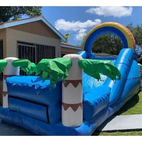 Bounce House Water Slide - 0003 - Creative Party Rental