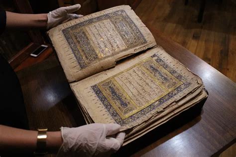 Handwritten Quranic Manuscripts On Display At Srinagars Sps Museum