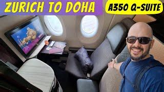 Is Qatar Airways A350 Business Class DOH QR96 Better Than ANA SynthMind