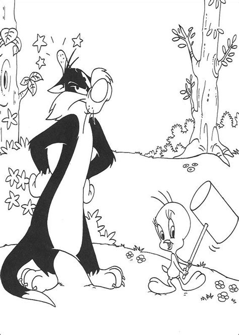 Sylvester och Pip Målarbilder 40 Cartoon coloring pages Coloring