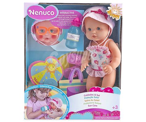 Nenuco Sunny Mu Eco Beb Con Accesorios Cuidados Al Sol Nenuco