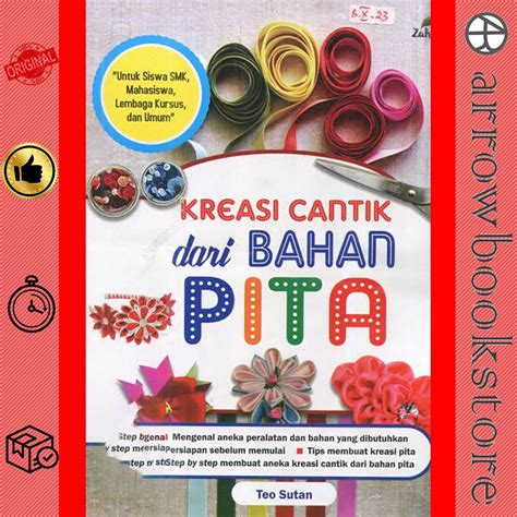 Jual Buku Kreasi Cantik Dari Bahan Pita Teo Sutan Shopee Indonesia