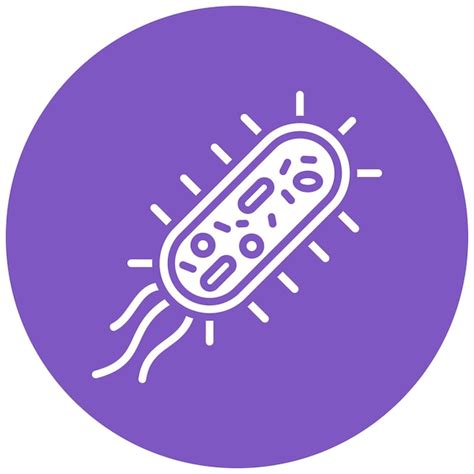 Premium Vector Bacterium Vector Illustration Style