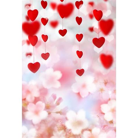 🔥 Download Customize Love D Red Heart Shape Photo Studio Background By