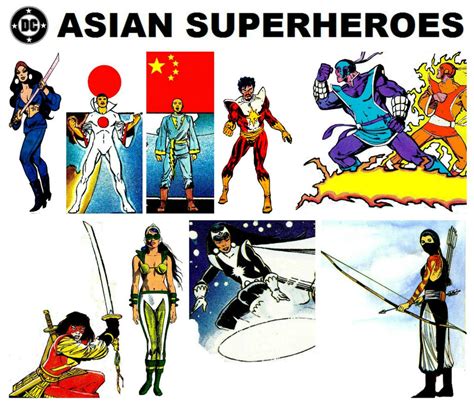 Dc Asian Superheroes By Stevenely On Deviantart