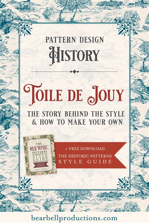 Classic Pattern Styles Toile De Jouy Artofit