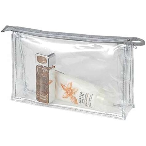 Amazon Fr Pochette Zippee Transparente