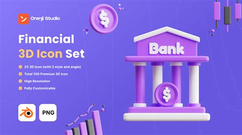 3d Finance Icon Figma