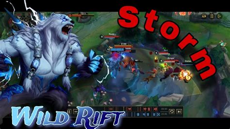 Volibear Jungel Build League Of Legends Wild Rift Youtube