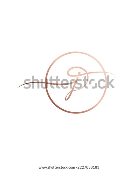 Modern Cursive Handwritten Letter J Vector Stock Vector (Royalty Free ...