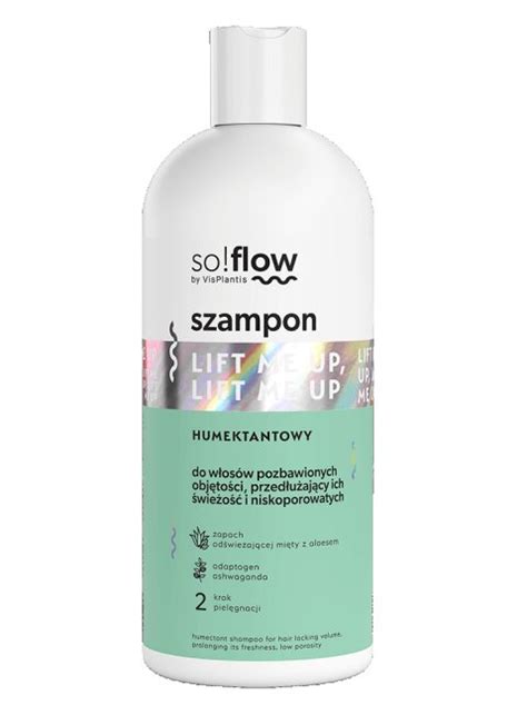 So Flow By Vis Plantis Humectant Shampoo For Hair Without Volume Ml