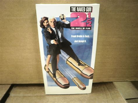 L76 THE NAKED GUN 2 1 2 THE SMELL OF FEAR LESLIE NIELSEN PARAMOUNT USED VHS TAPE VHS Tapes