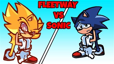 FNF Chaos Nightmare Sonic Vs Fleetway Super Sonic Friday Night