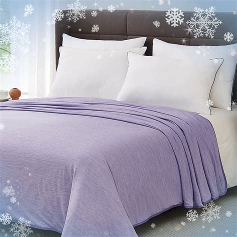 L AGRATY Cooling Blanket For Hot Sleepers Lightweight Soft Comfy All Season Twin Size