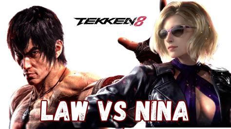 Tekken Law Vs Nina Gameplay Who Win Special Moves Ps Tekken