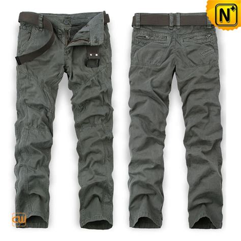 Designer Cotton Cargo Pants for Men CW140430