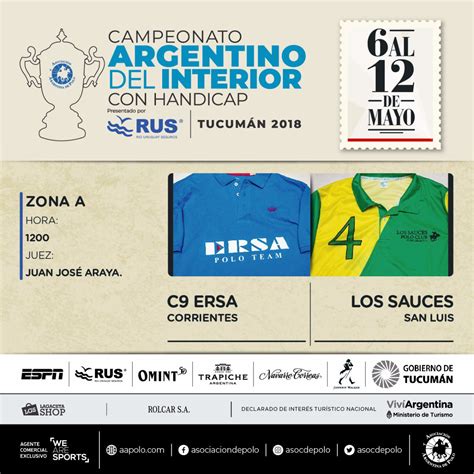 Asoc Arg de Polo on Twitter CAIH2018 Día clave Hoy el